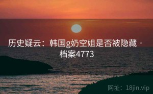 历史疑云：韩国g奶空姐是否被隐藏 · 档案4773