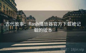 古代故事：flash播放器官方下载被记载的版本