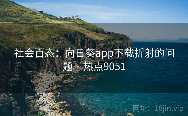 社会百态：向日葵app下载折射的问题 · 热点9051