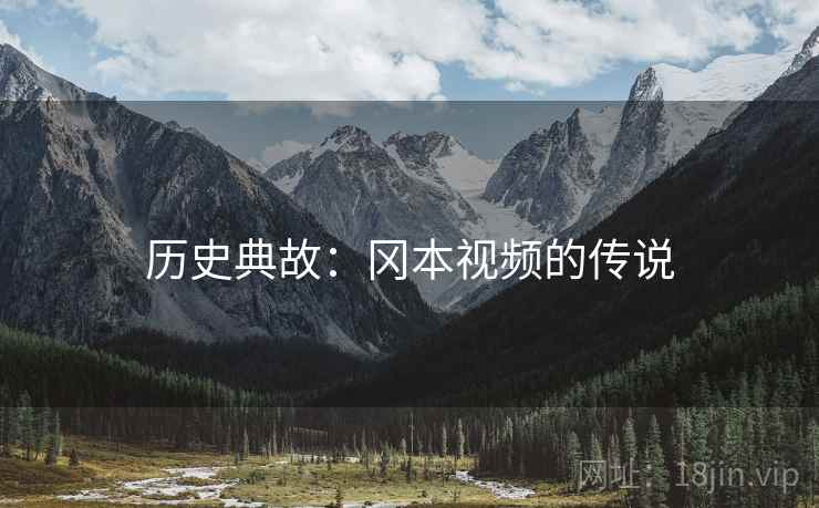 历史典故：冈本视频的传说